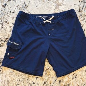 Maui Rippers Women's 9 inch Navy Board Shorts